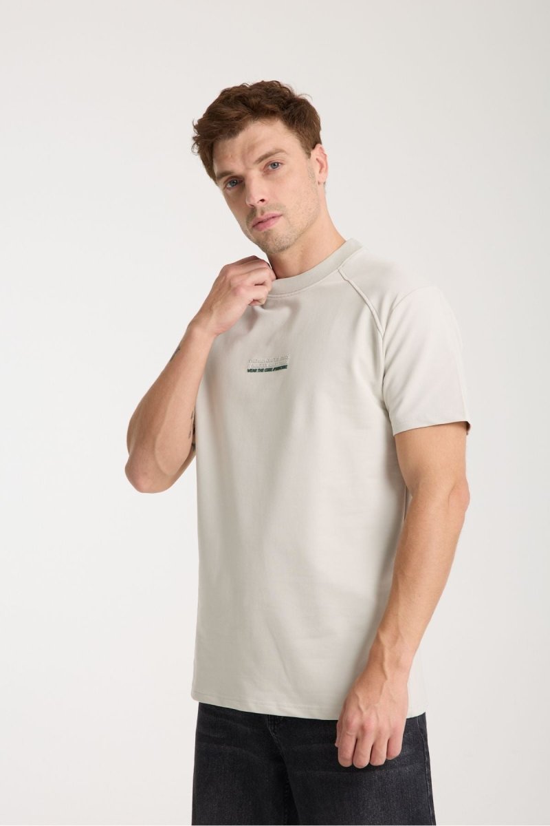 Elite Erkek Oversize Tişört Taş - Redline