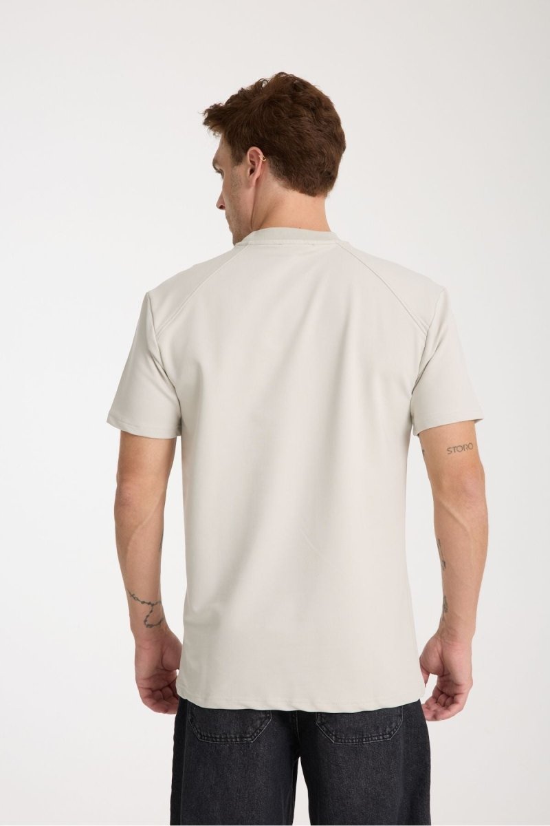 Elite Erkek Oversize Tişört Taş - Redline