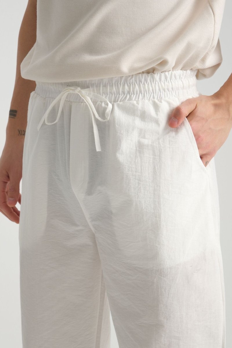 Era Baggy Fit Pantolon Beyaz - Redline
