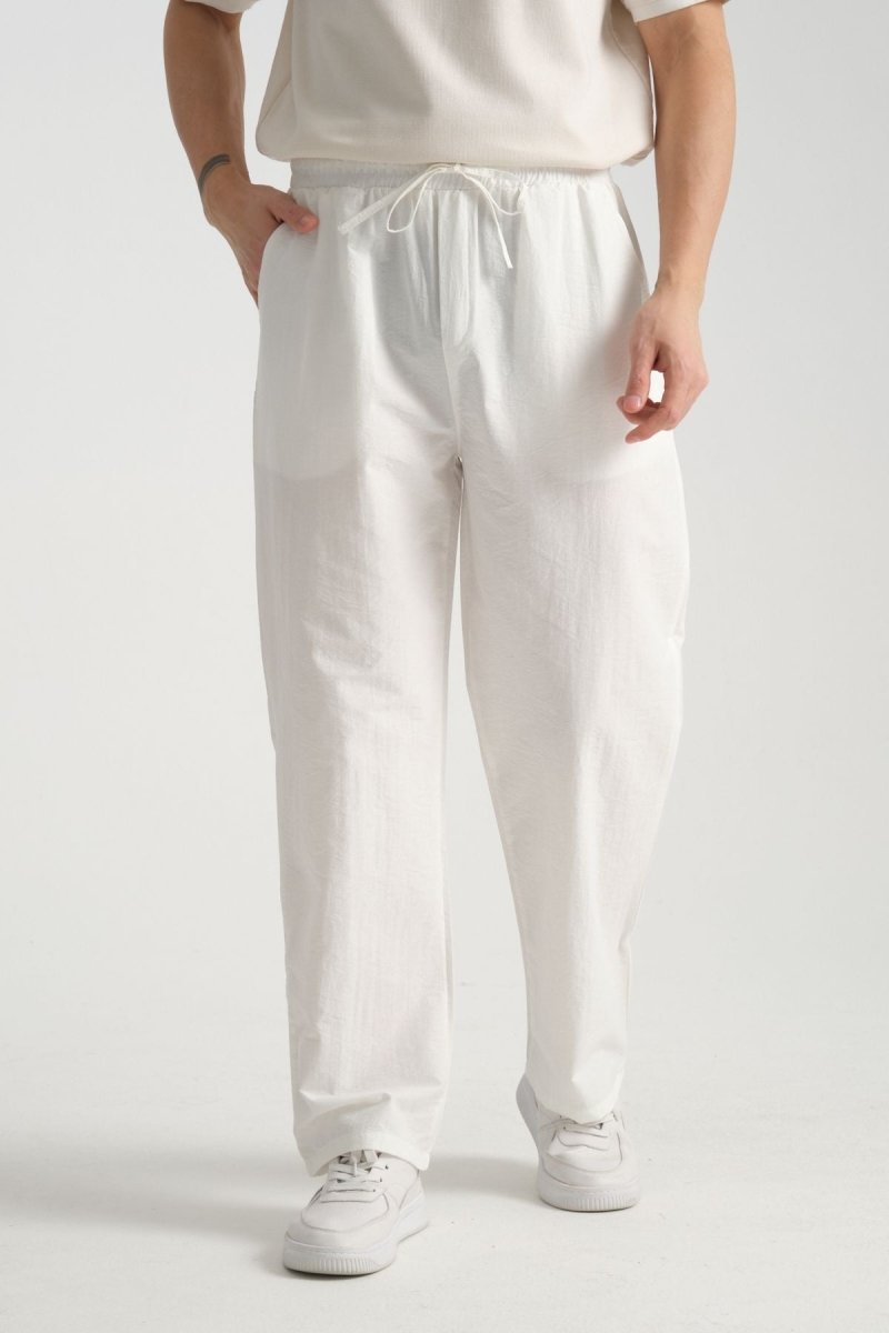 Era Baggy Fit Pantolon Beyaz - Redline