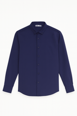 Flex Slim Fit Gömlek Lacivert - Redline