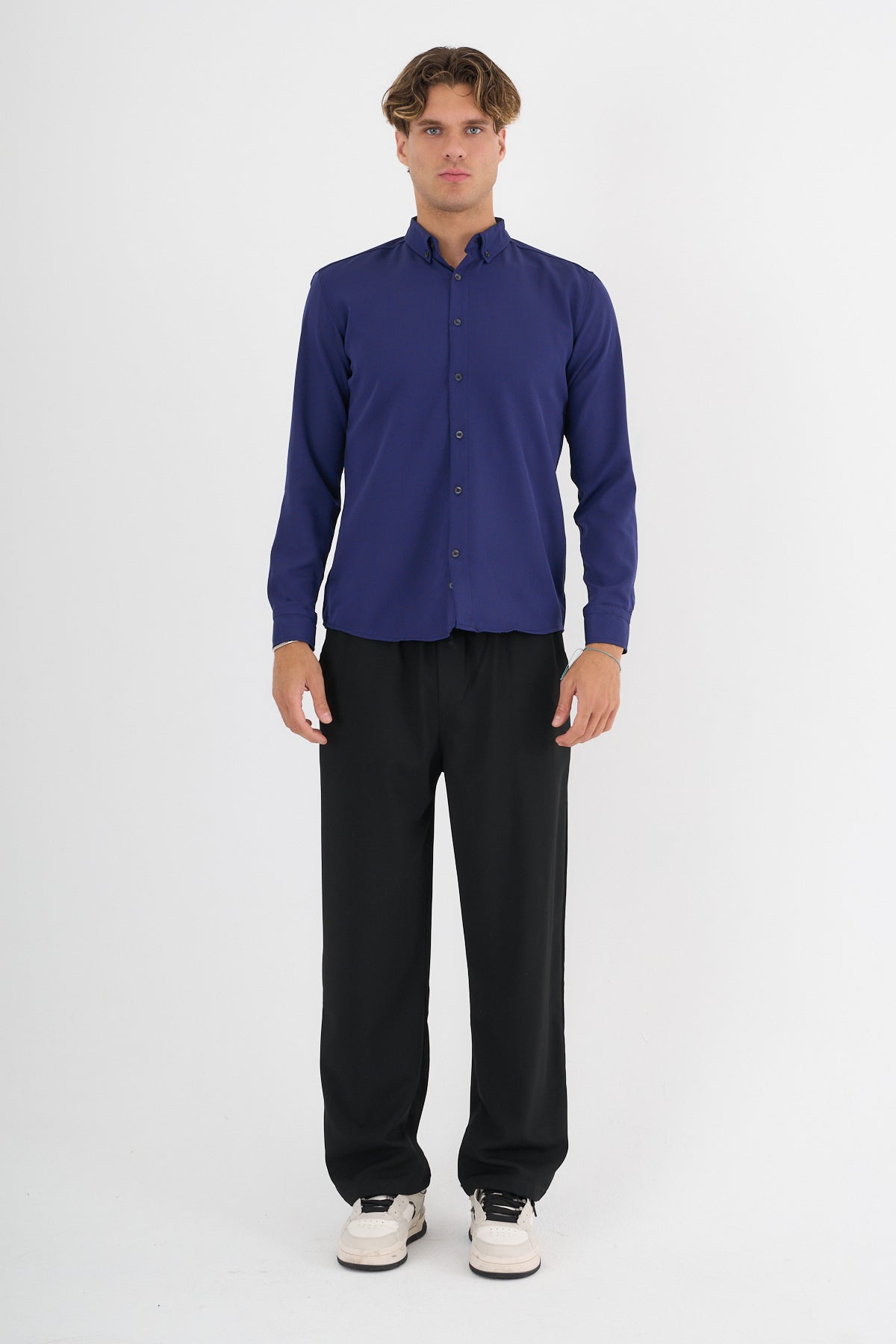 Flex Slim Fit Gömlek Parlament - Redline