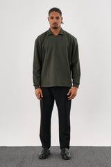 EASE Oversize Sweatshirt Haki