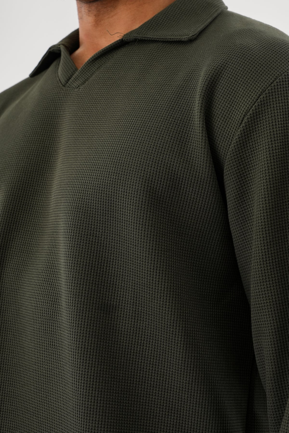 MELLOW Oversize Sweatshirt Haki