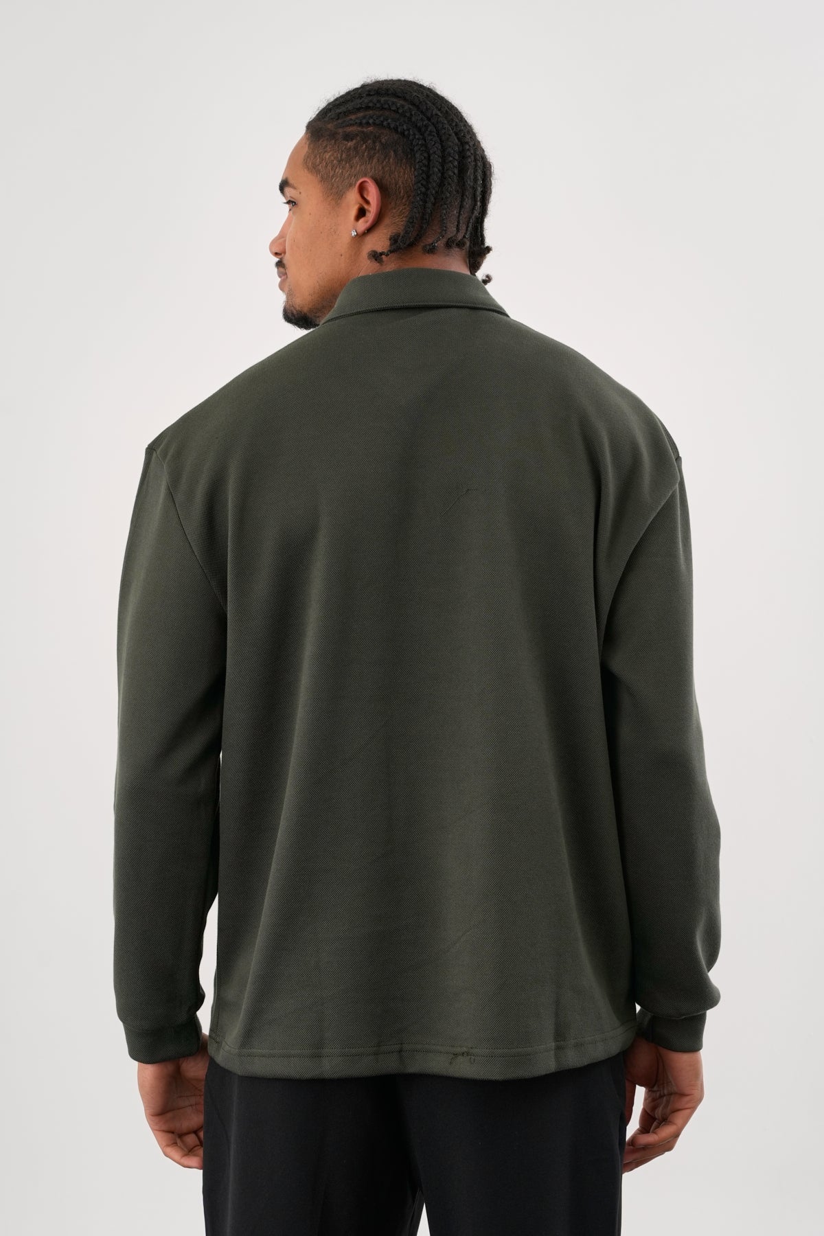EASE Oversize Sweatshirt Haki