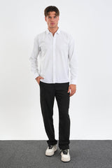 Infinity Comfort Fit Gömlek Beyaz - Redline