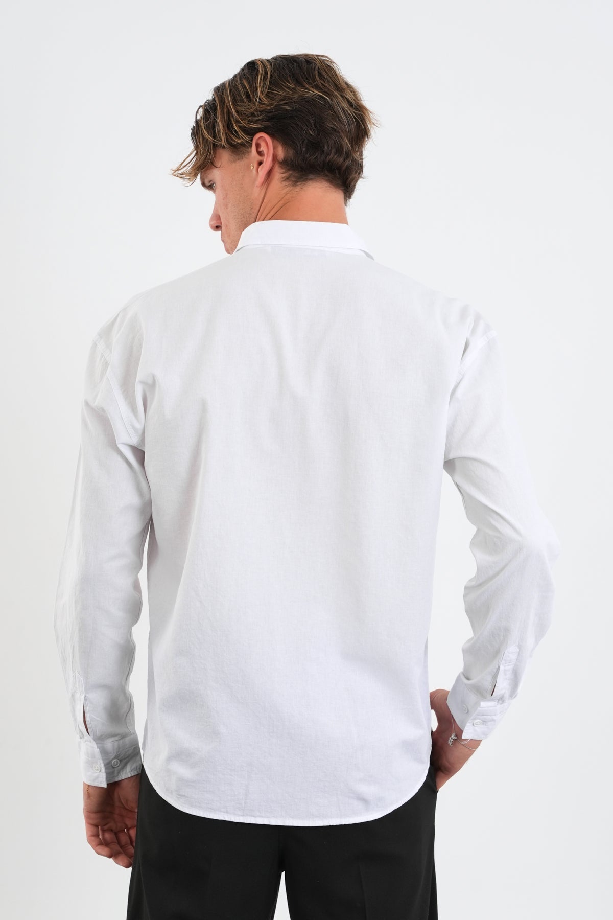 Infinity Comfort Fit Gömlek Beyaz - Redline