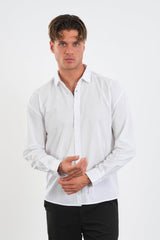 Infinity Comfort Fit Gömlek Beyaz - Redline
