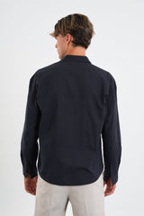 Infinity Comfort Fit Gömlek Lacivert - Redline