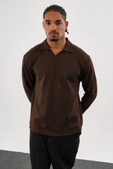 MELLOW Oversize Sweatshirt Kahverengi
