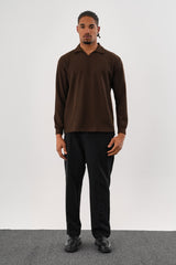 MELLOW Oversize Sweatshirt Kahverengi