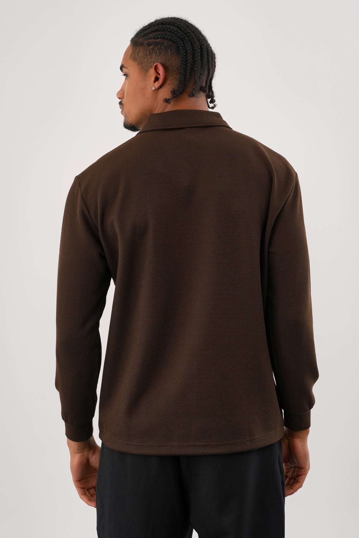 MELLOW Oversize Sweatshirt Kahverengi