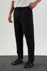 Karalyan Comfort Fit Pantolon Siyah - Redline