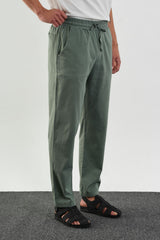 Karalyan Comfort Fit Pantolon Yeşil - Redline