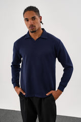 MELLOW Oversize Sweatshirt Lacivert