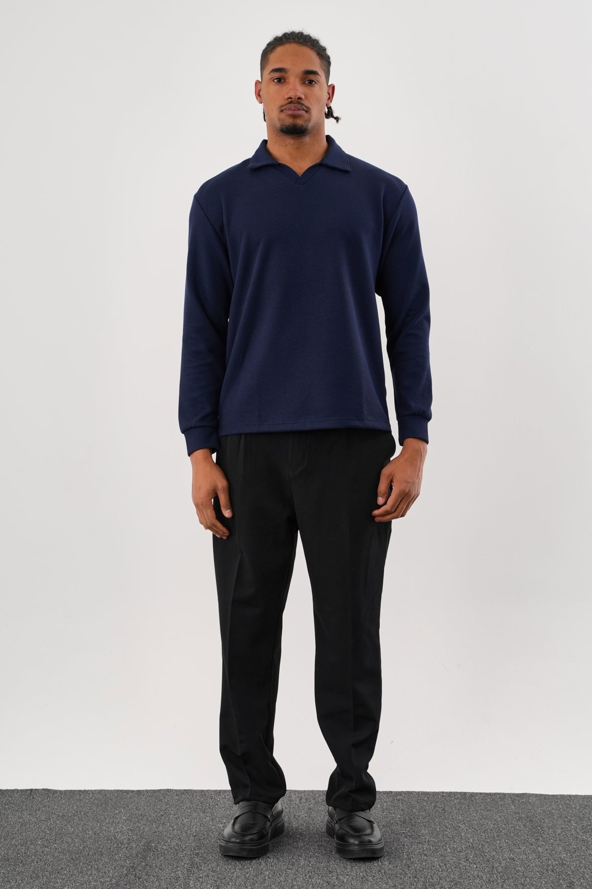 MELLOW Oversize Sweatshirt Lacivert