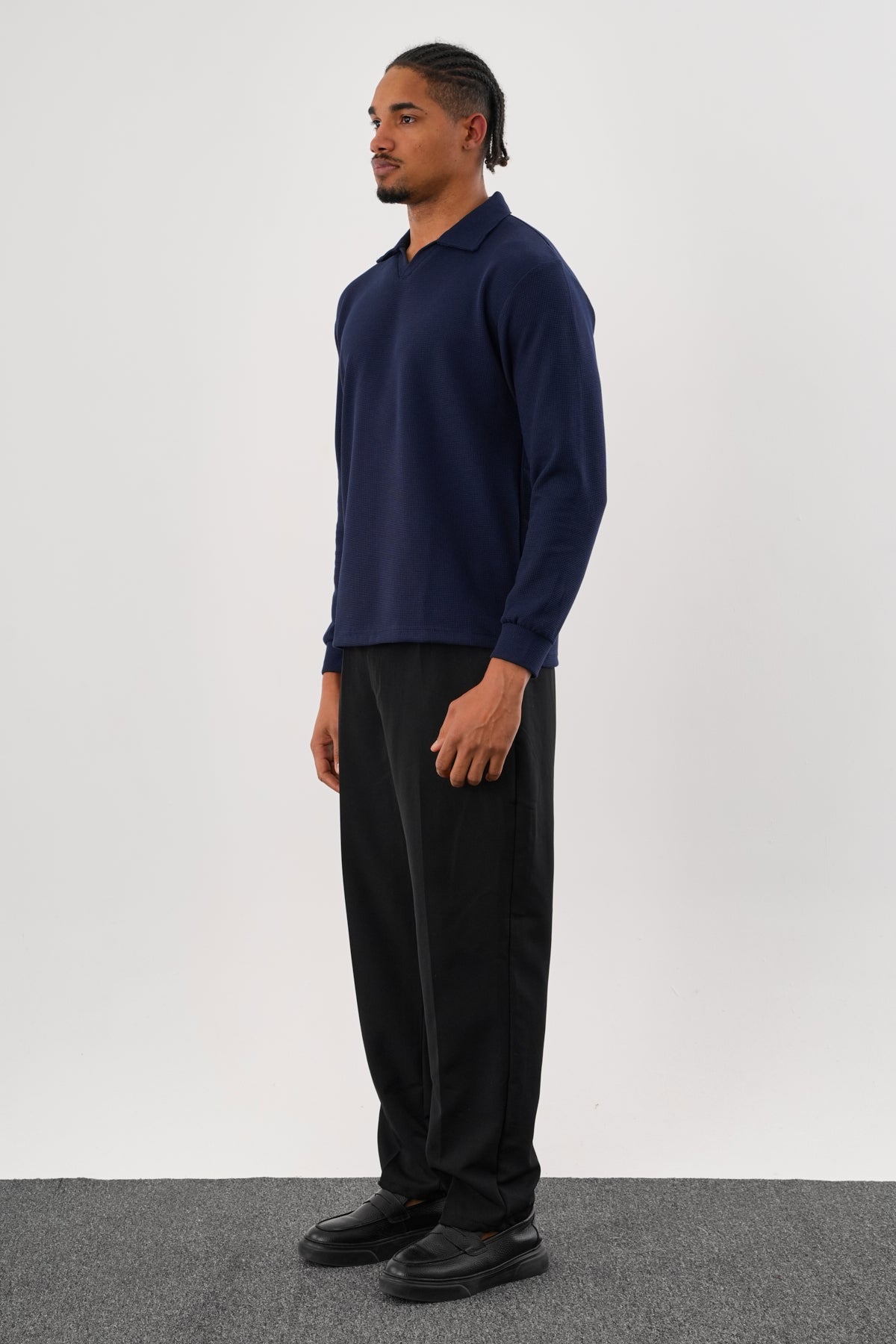 MELLOW Oversize Sweatshirt Lacivert
