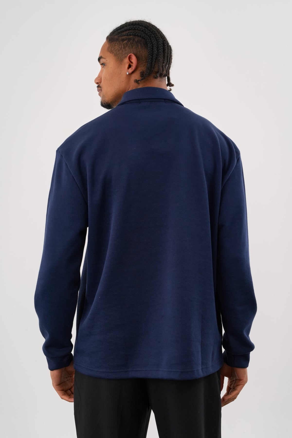 EASE Oversize Sweatshirt Lacivert