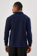 MELLOW Oversize Sweatshirt Lacivert