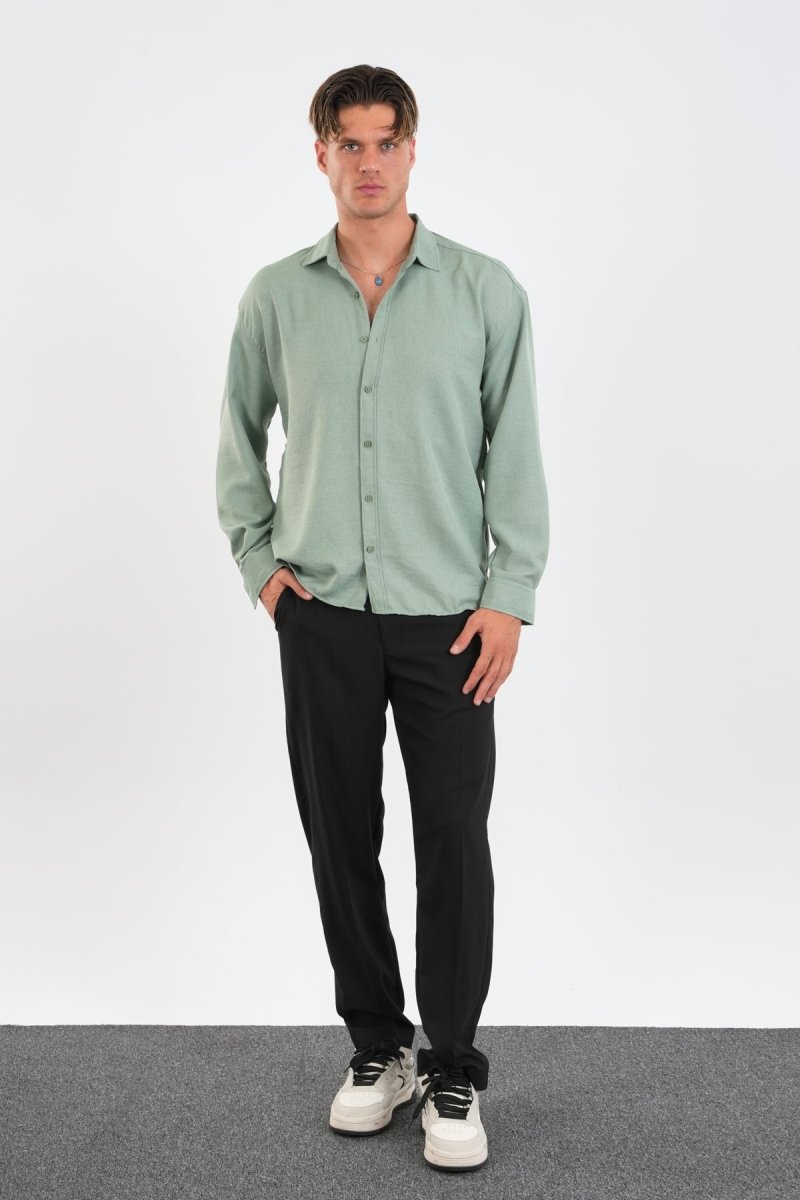 Linel Regular Fit Gömlek Mint - Redline