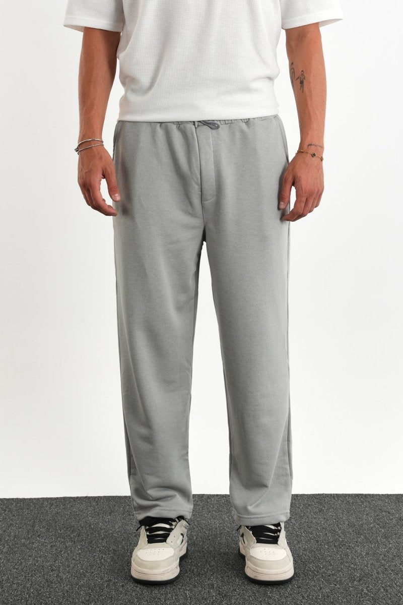 Regular Fit Eşofman Altı Gri - Redline