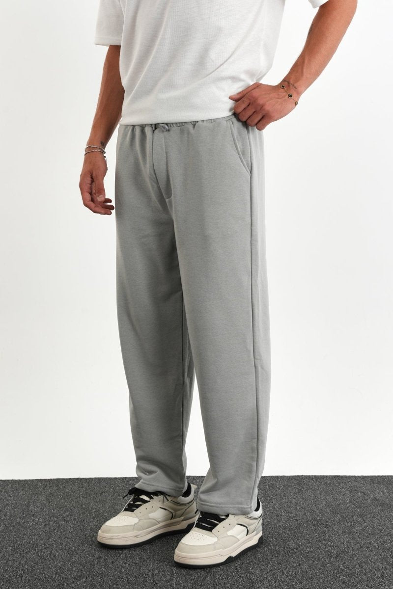 Regular Fit Eşofman Altı Gri - Redline