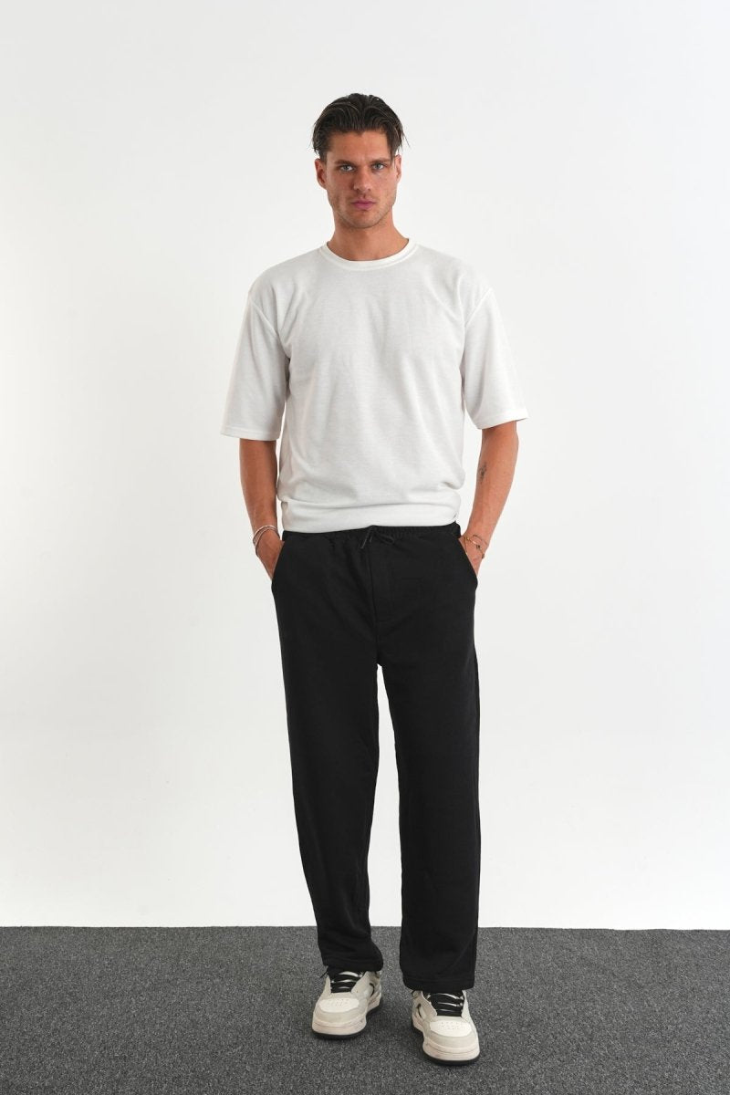 Regular Fit Eşofman Altı Siyah - Redline