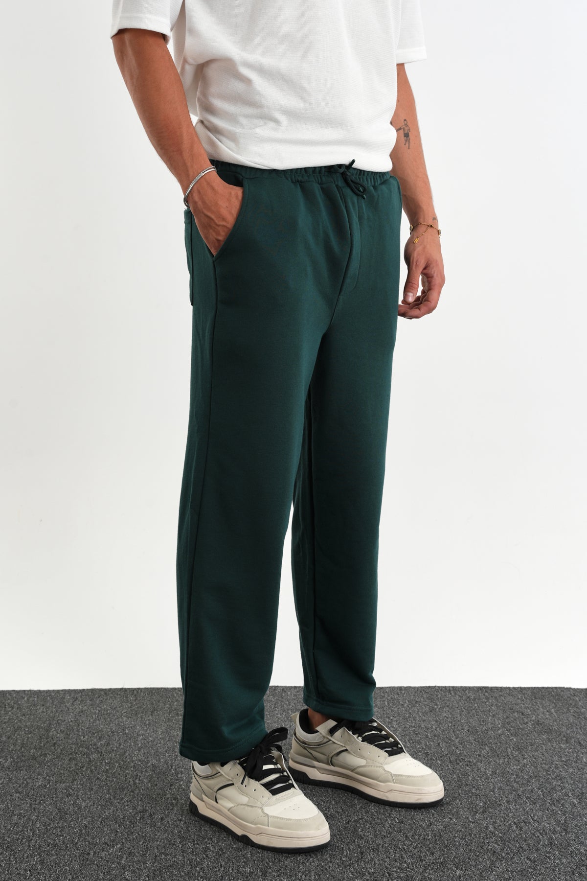 Regular Fit Eşofman Altı Yeşil - Redline