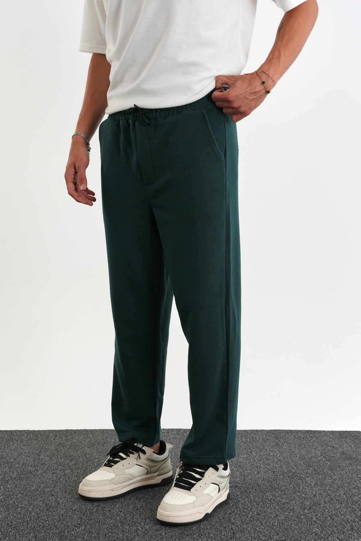 Regular Fit Eşofman Altı Yeşil - Redline