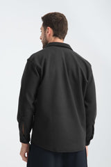 Regular Fit Kışlık Kaşe Gömlek Füme - Redline