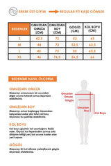 Regular Fit Kışlık Kaşe Gömlek Fuşya - Redline