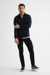 Regular Fit Kışlık Kaşe Gömlek Lacivert - Redline