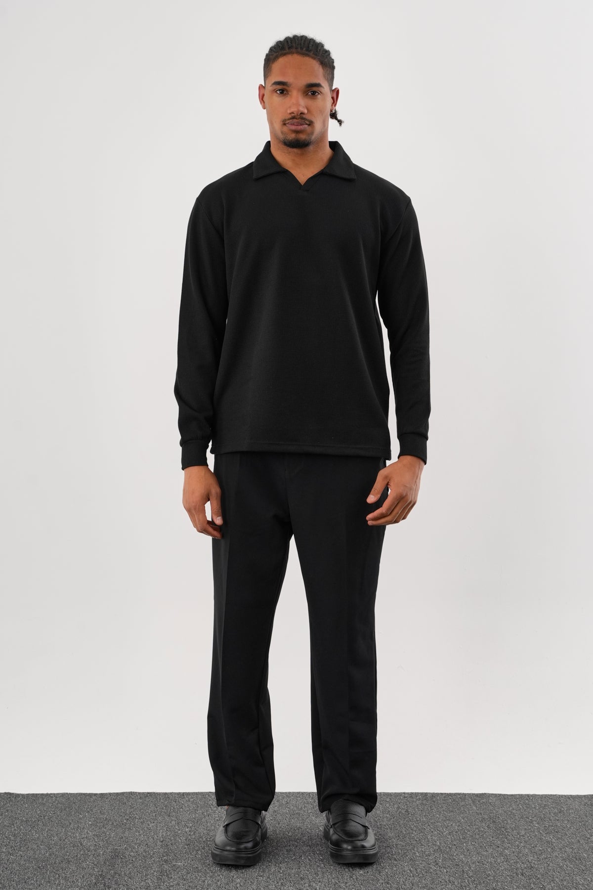 MELLOW Oversize Sweatshirt Siyah