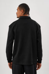EASE Oversize Sweatshirt Siyah