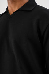 MELLOW Oversize Sweatshirt Siyah