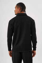 MELLOW Oversize Sweatshirt Siyah