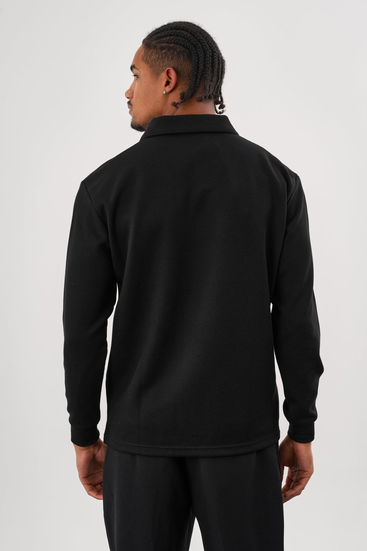MELLOW Oversize Sweatshirt Siyah