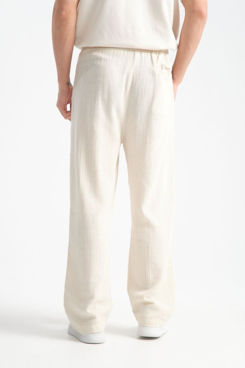 Thicked Baggy Pantolon Bej - Redline