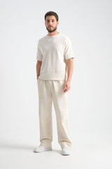 Thicked Baggy Pantolon Bej - Redline