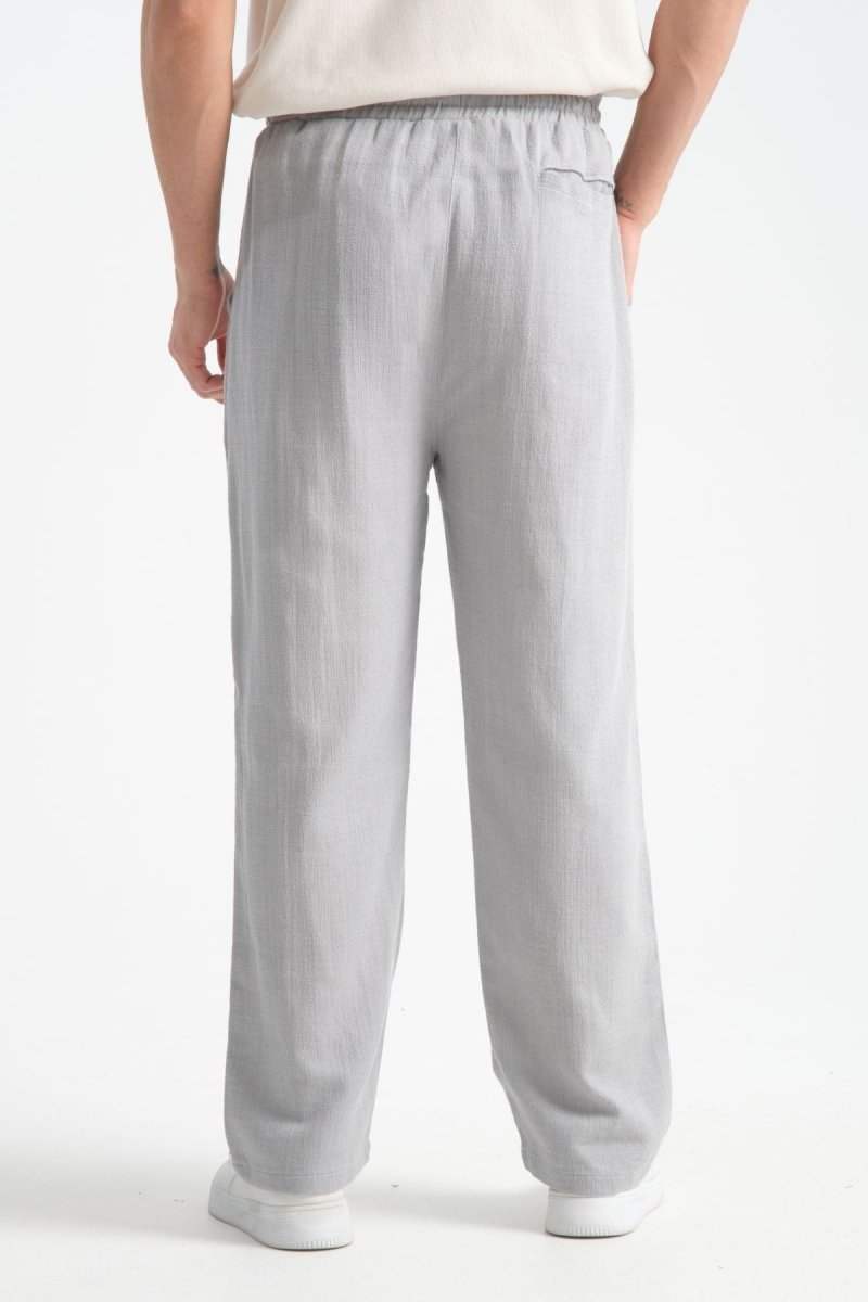 Thicked Baggy Pantolon Gri - Redline