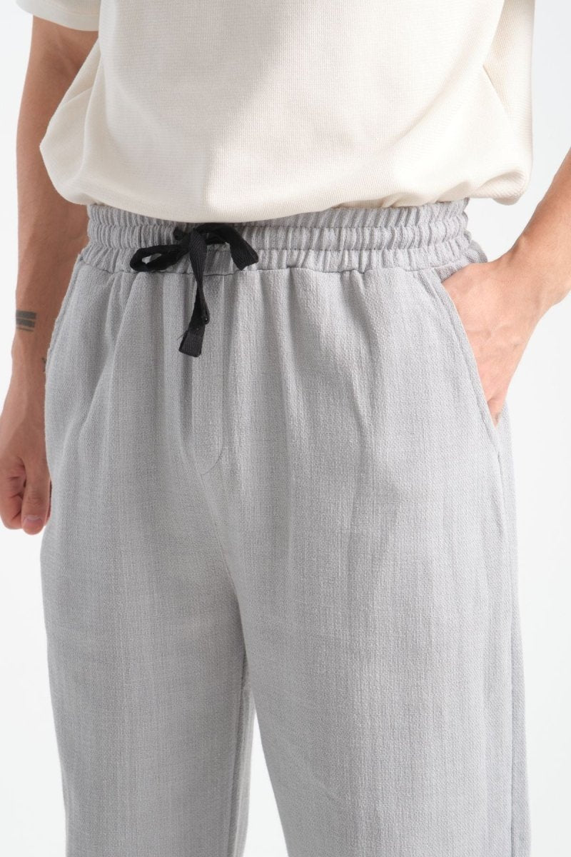 Thicked Baggy Pantolon Gri - Redline