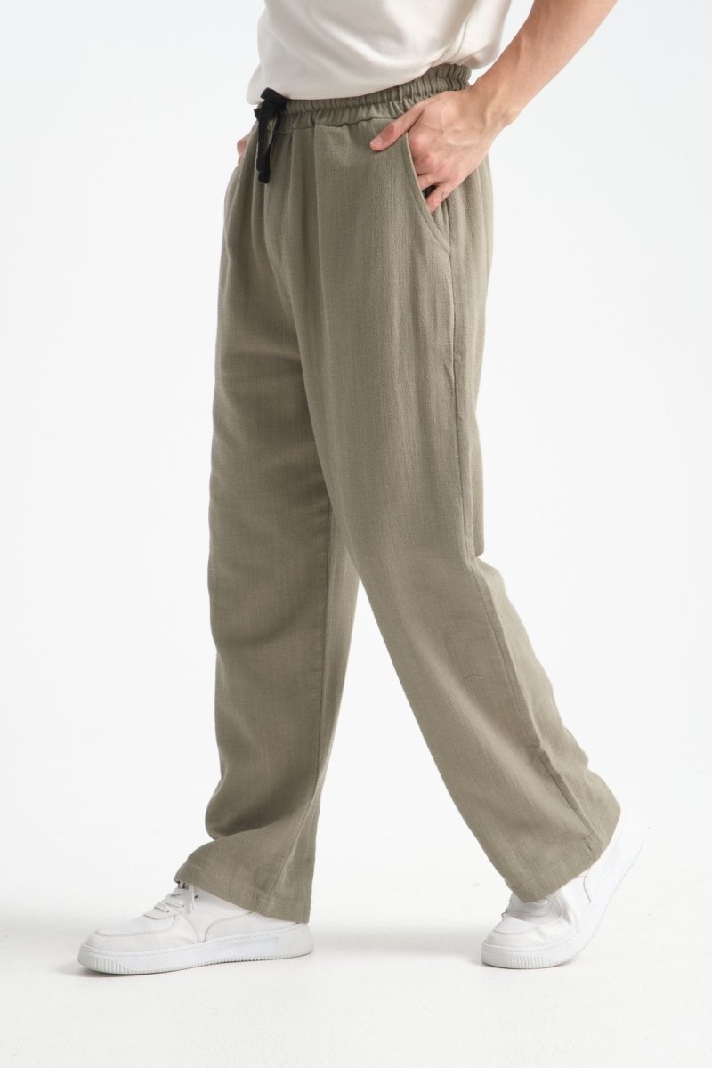 Thicked Baggy Pantolon Haki - Redline