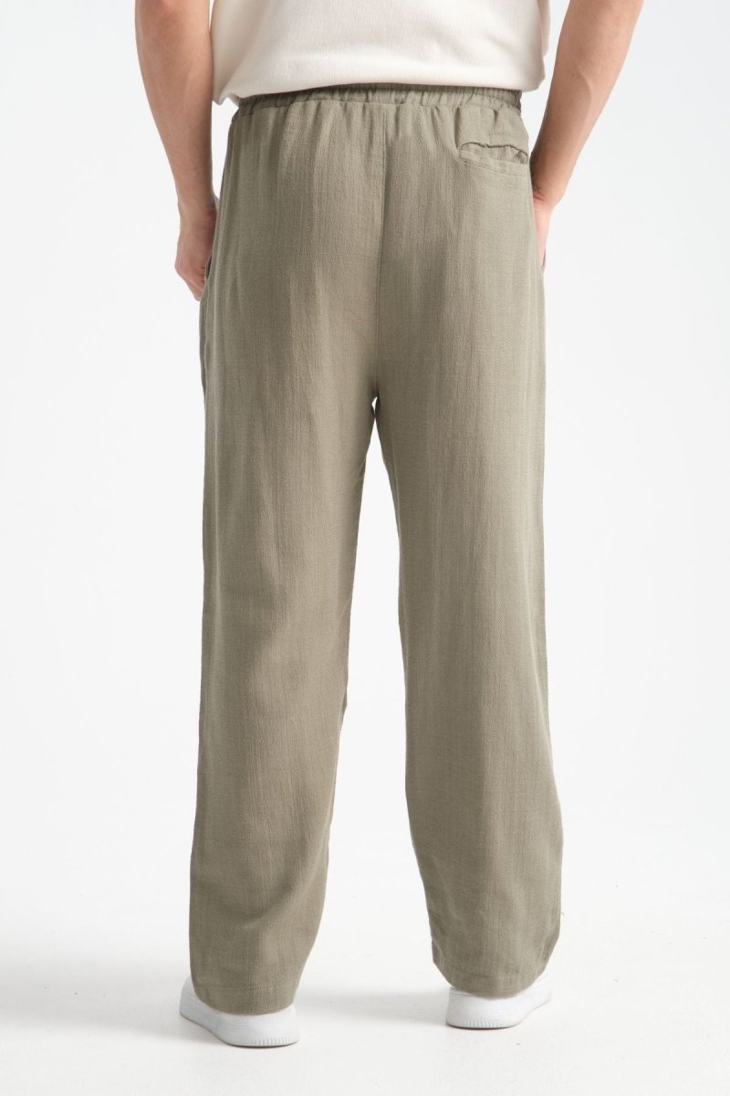 Thicked Baggy Pantolon Haki - Redline
