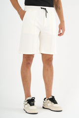 Zane Erkek Comfort Fit Beyaz Şort & Bermuda - Redline