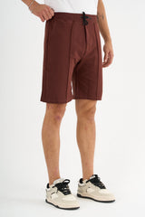 Zane Erkek Comfort Fit Kahve Şort & Bermuda - Redline