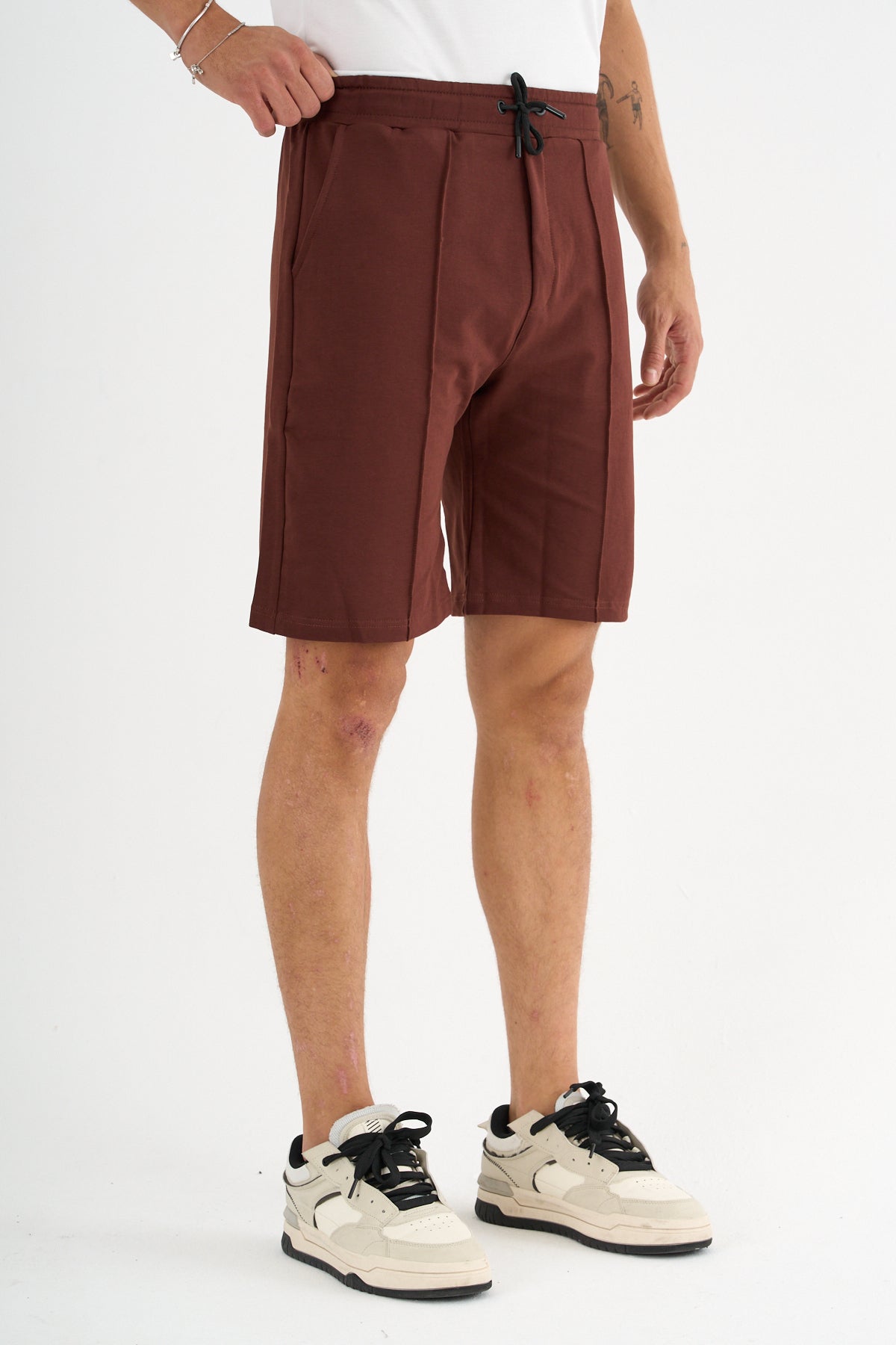 Zane Erkek Comfort Fit Kahve Şort & Bermuda - Redline