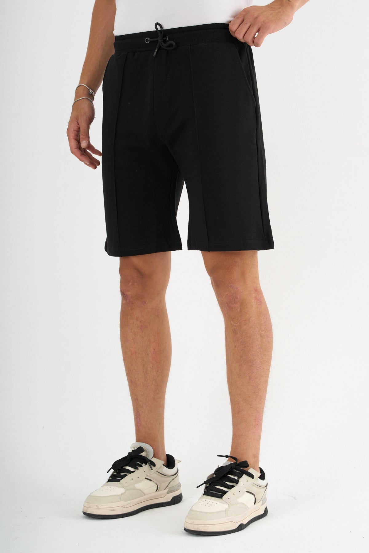 Zane Erkek Comfort Fit Siyah Şort & Bermuda - Redline