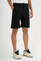 Zane Erkek Comfort Fit Siyah Şort & Bermuda - Redline