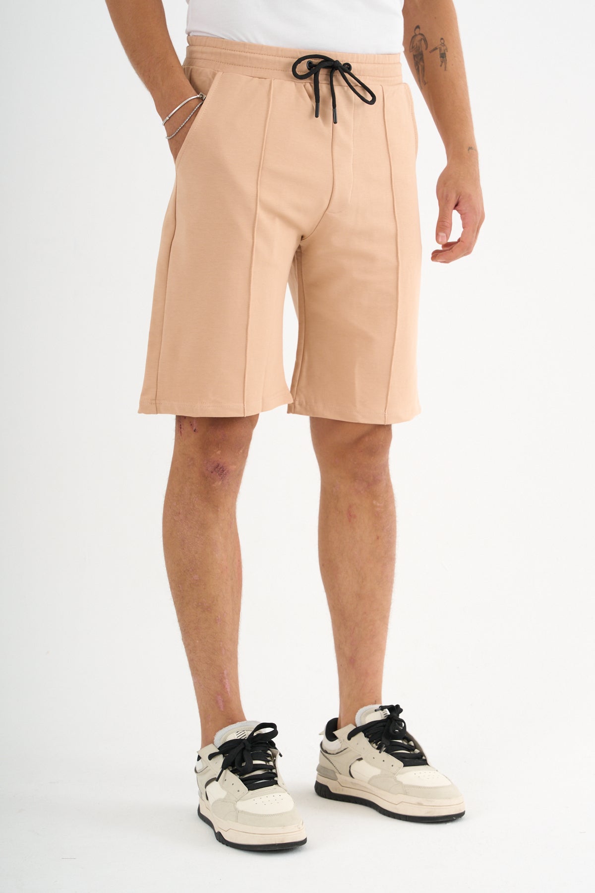 Zane Erkek Comfort Fit Taba Şort & Bermuda - Redline