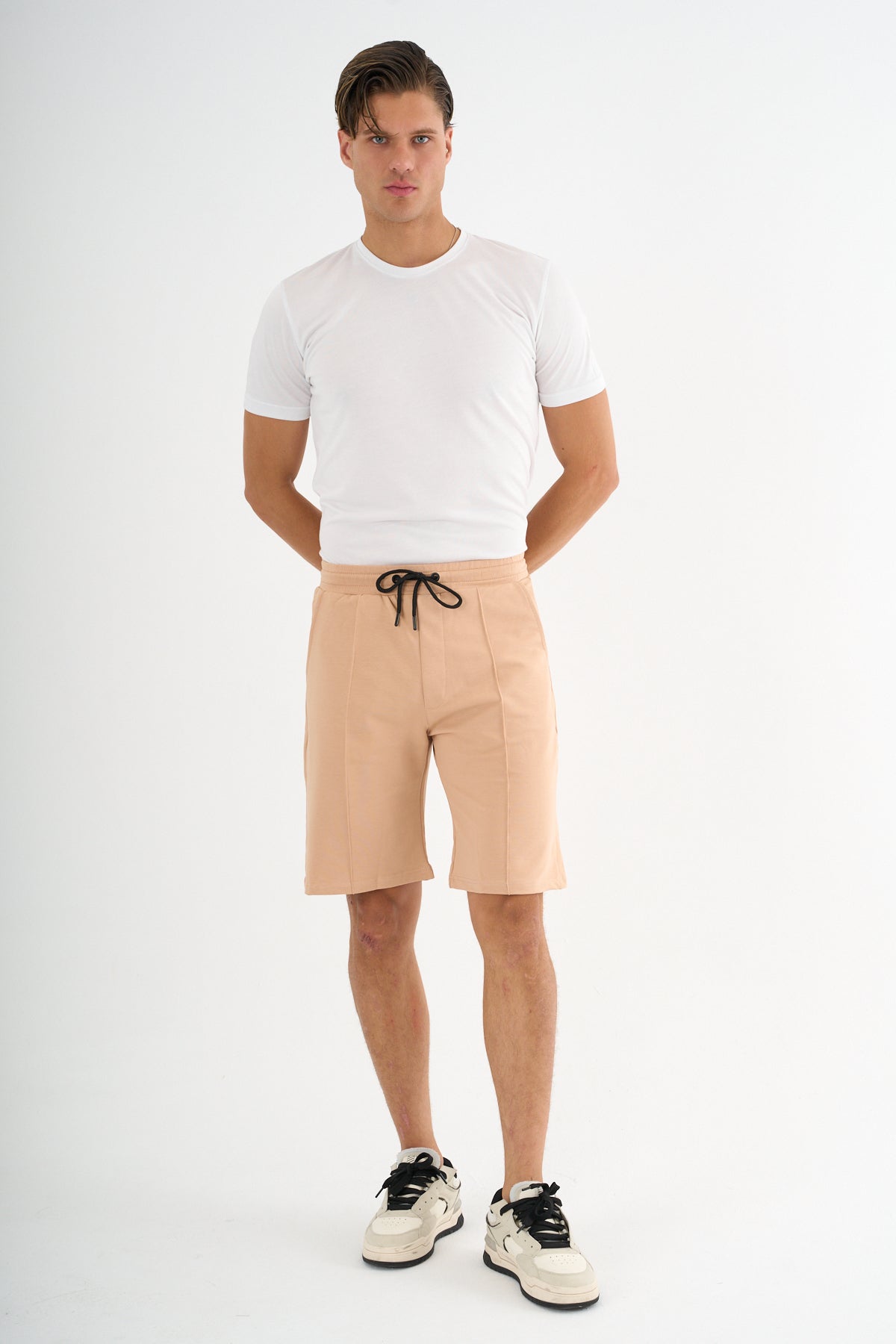 Zane Erkek Comfort Fit Taba Şort & Bermuda - Redline